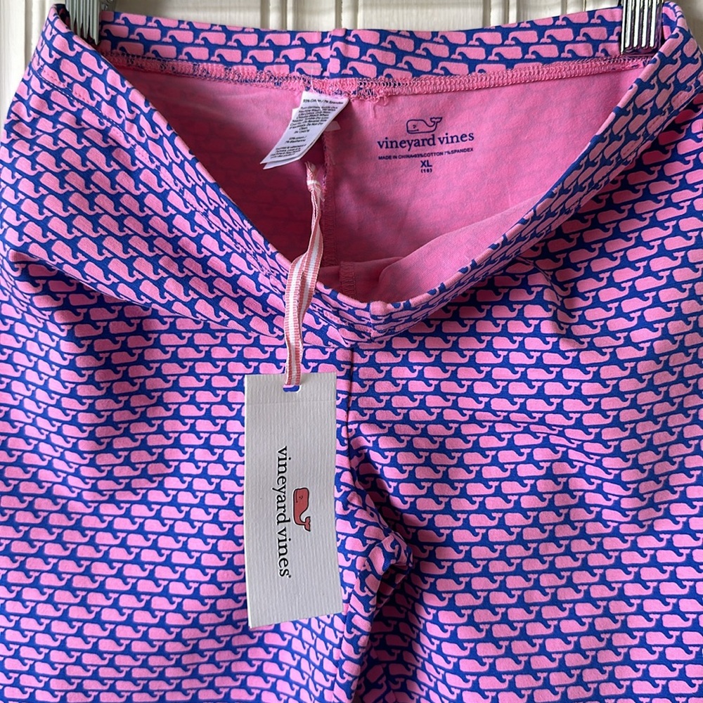 Vineyard Vines Girls Leggings Size XL New!